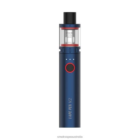 SMOK vape price Australia - Blue SMOK Vape Pen V2 Kit J6Z0H277