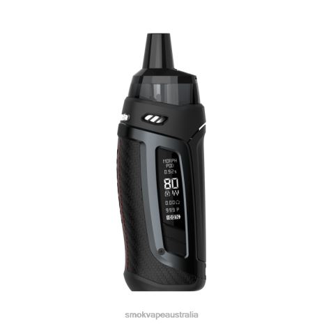 SMOK vape price Australia - Black Carbon Fiber SMOK Morph S Pod-80 Kit J6Z0H157