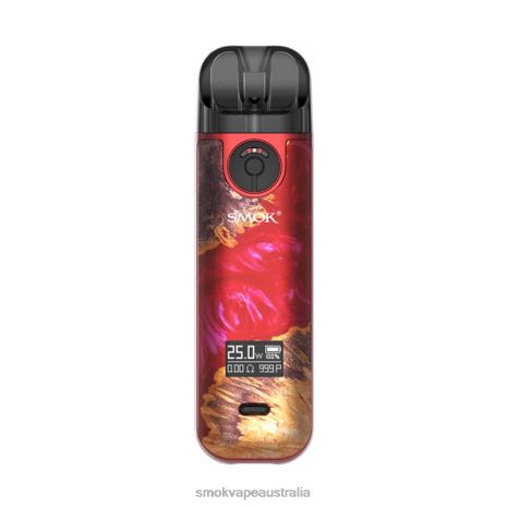 SMOK vape Sydney - Red Stabilizing Wood SMOK NOVO 4 Kit J6Z0H229