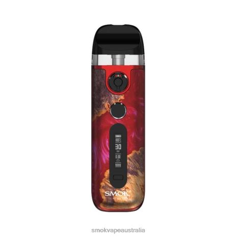 SMOK vape Australia - Red Stabilizing Wood SMOK Novo 5 Kit J6Z0H12