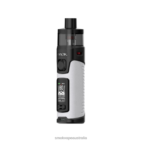 SMOK vape Sydney - Beige White Leather SMOK RPM 5 Kit J6Z0H99