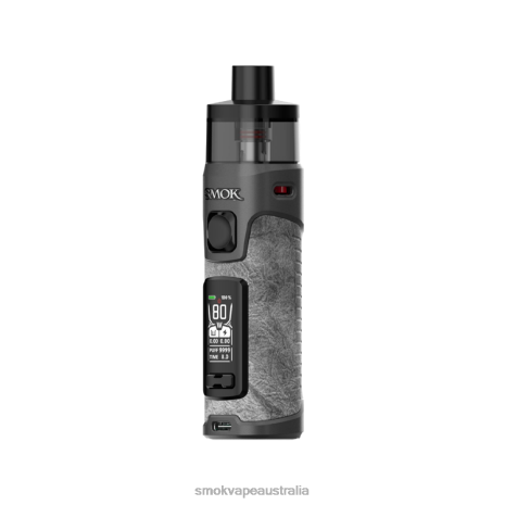 SMOK vape near me - Grey Leather SMOK RPM 5 Pro Kit J6Z0H81