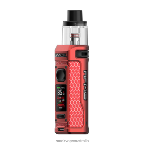 SMOK vape Australia - Matte Red SMOK RPM 85 Kit J6Z0H32